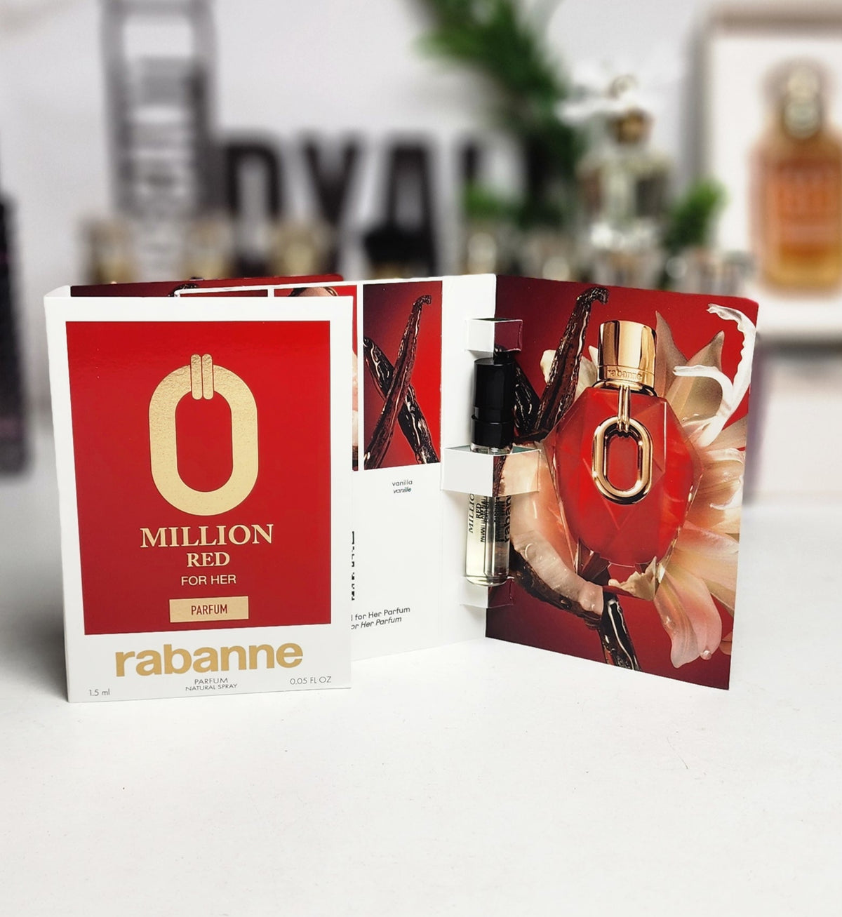 Echantillon Paco Rabanne Million Red For Her Le Parfum