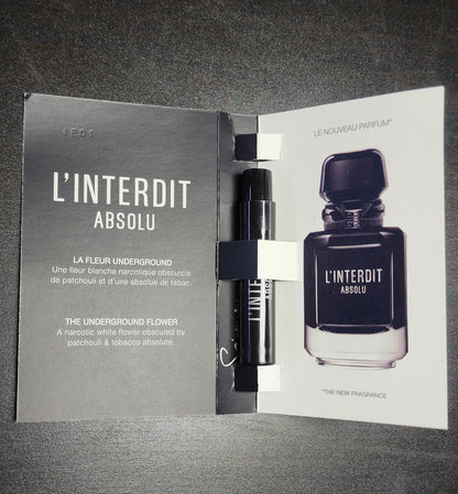 Echantillon L'interdit Absolu Femme