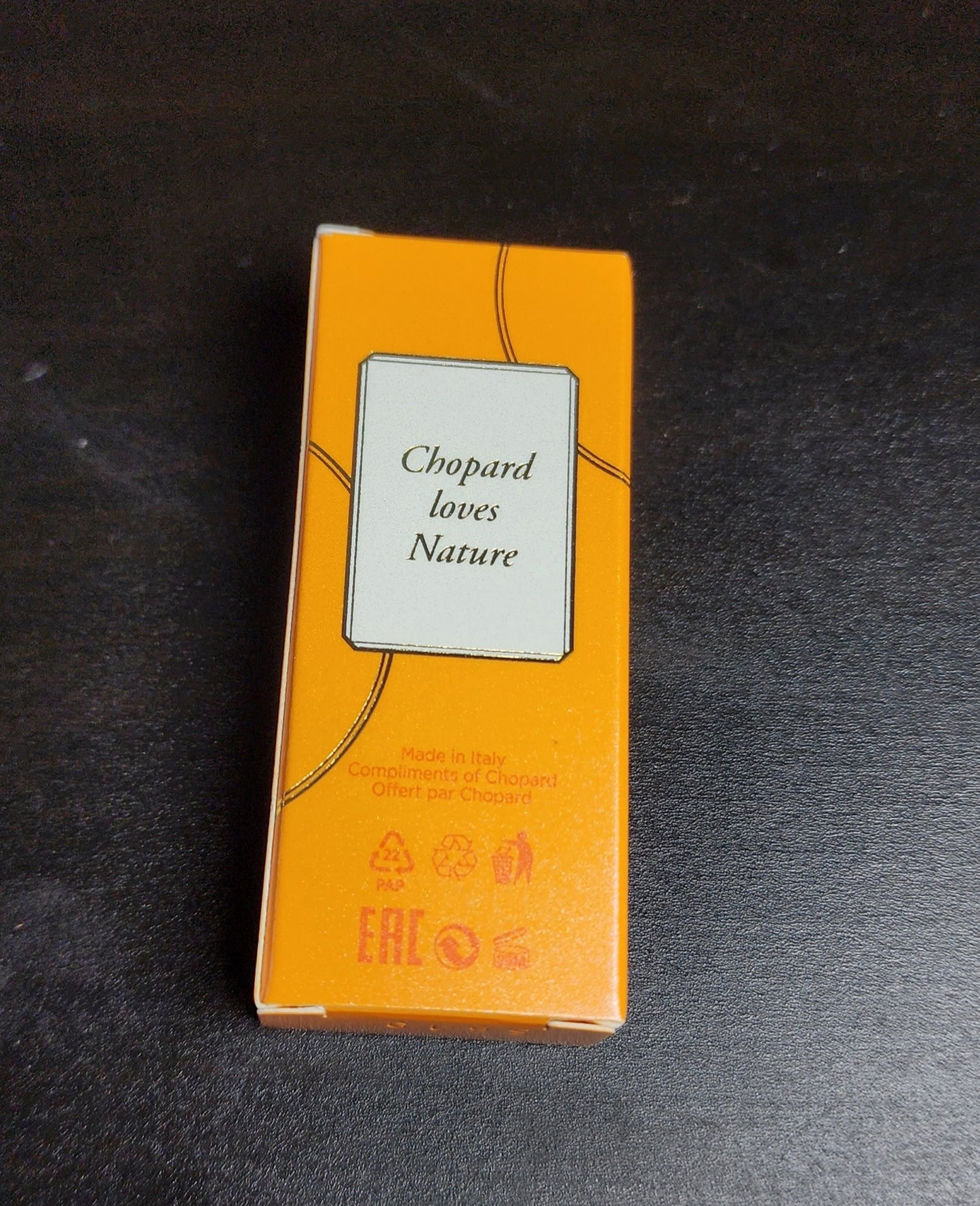 Echantillon Chopard Orange
