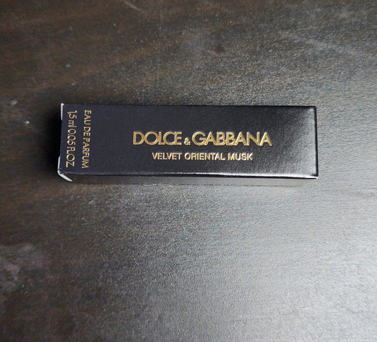 Echantillon D&G Velvet Oriental Musk