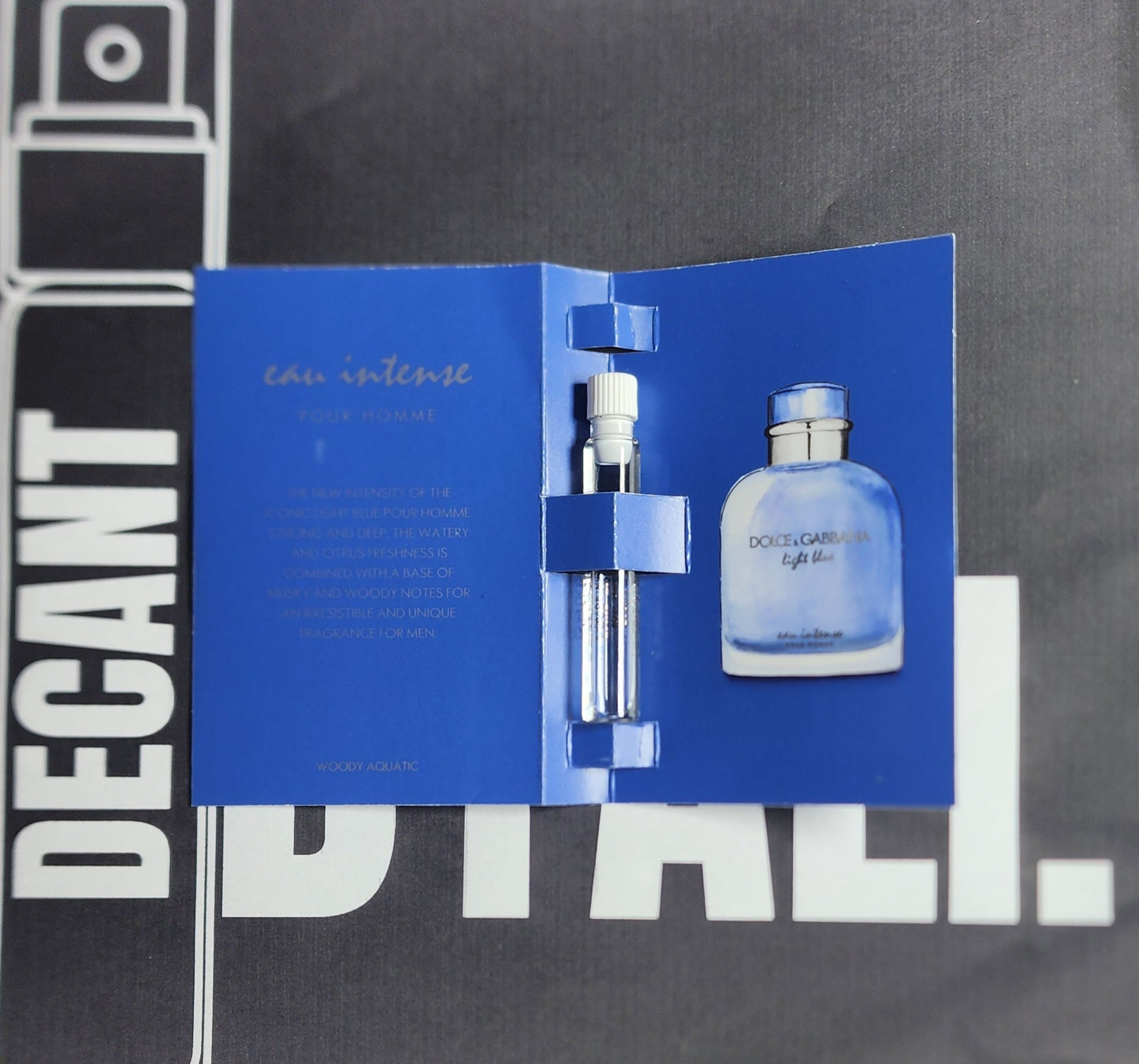 Echantillon Dolce&GABANNA Light Blue Intense Homme
