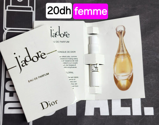 Echantillon J'adore Eau de Parfum