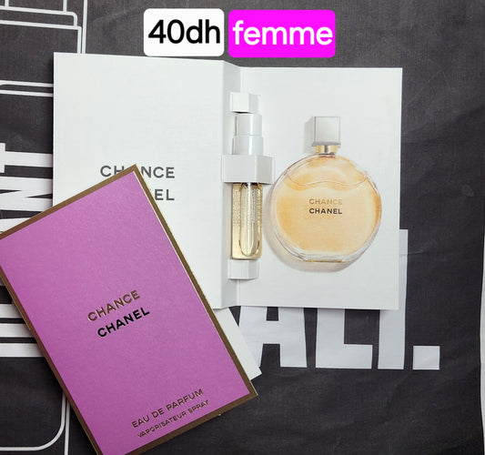 Echantillon Chanel Chance Eau de Parfum