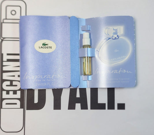 Echantillon Lacoste Inspiration Eau de Parfum 2ml Pour Femme