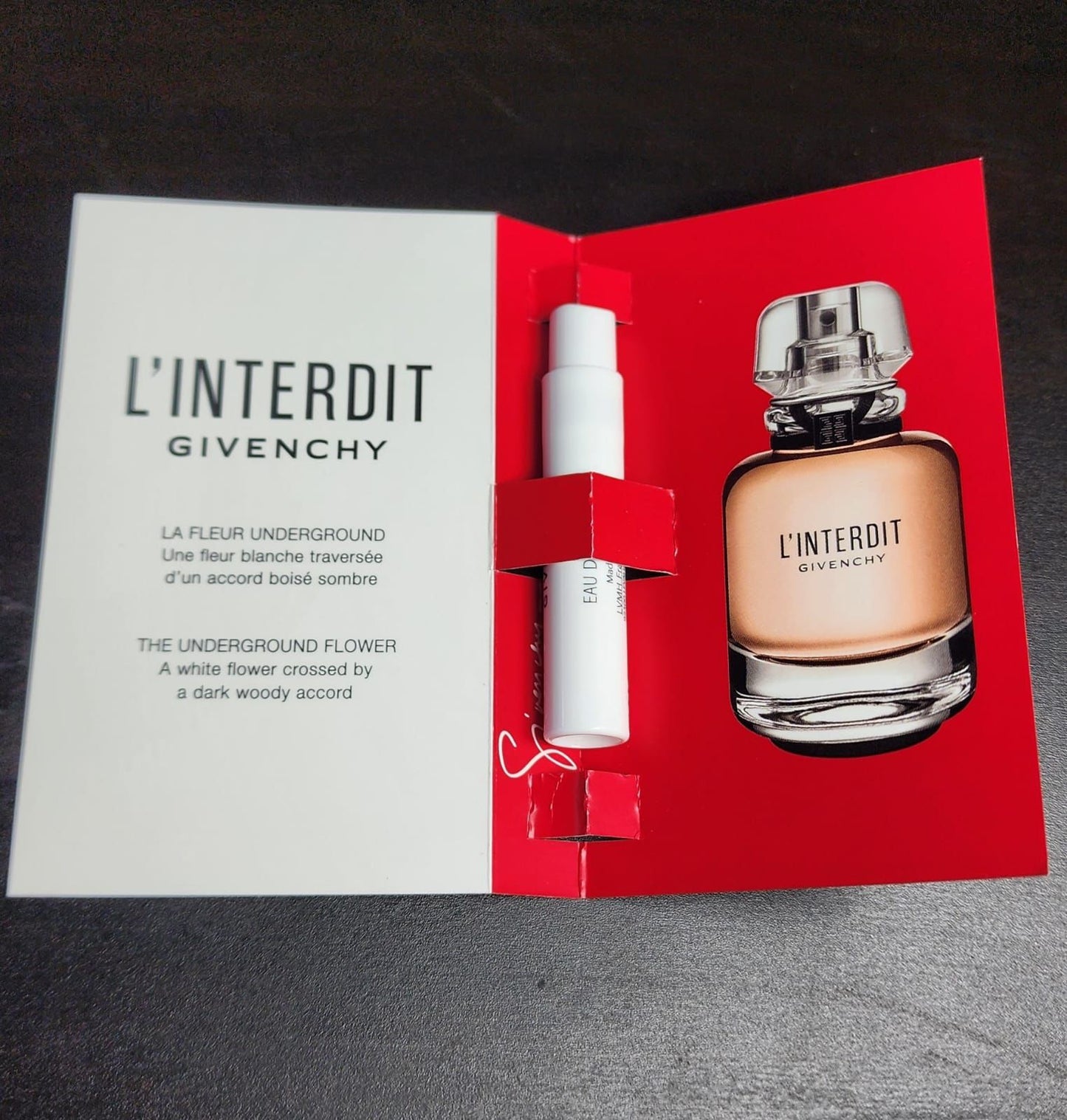 Echantillon l'interdit Eau de Parfum