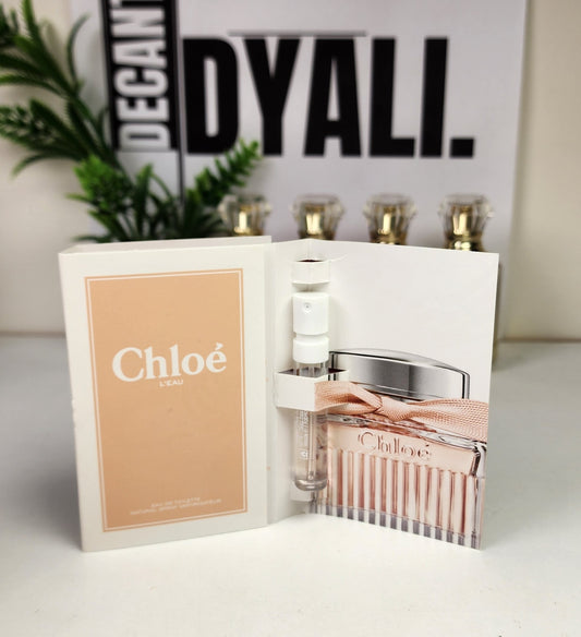 Echantillon Chloe L'eau