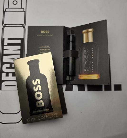 Echantillon Boss Bottled Absolu