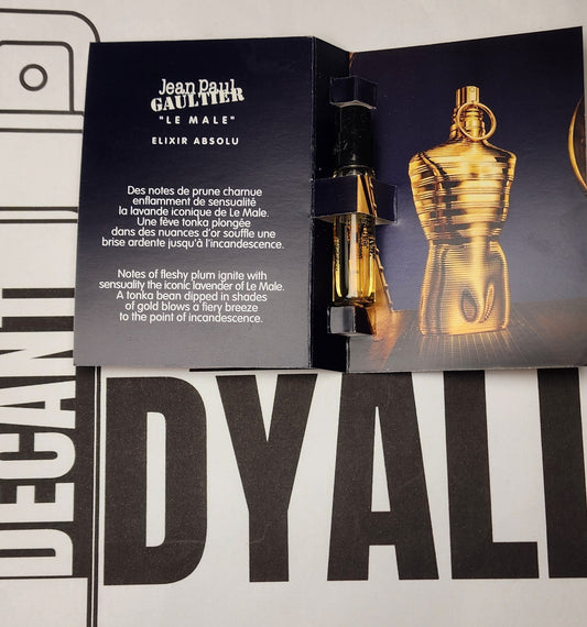 Echantillon Le Male Elixir Absolu