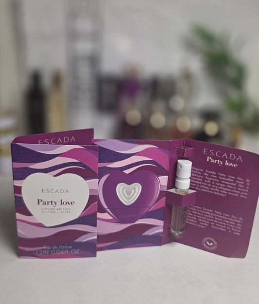 Echantillon Escada Party Love Limited Edition Eau de Parfum
