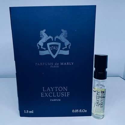 Echantillon Parfums De Marly Layton Exclusif Eau de Parfum 1.5ml