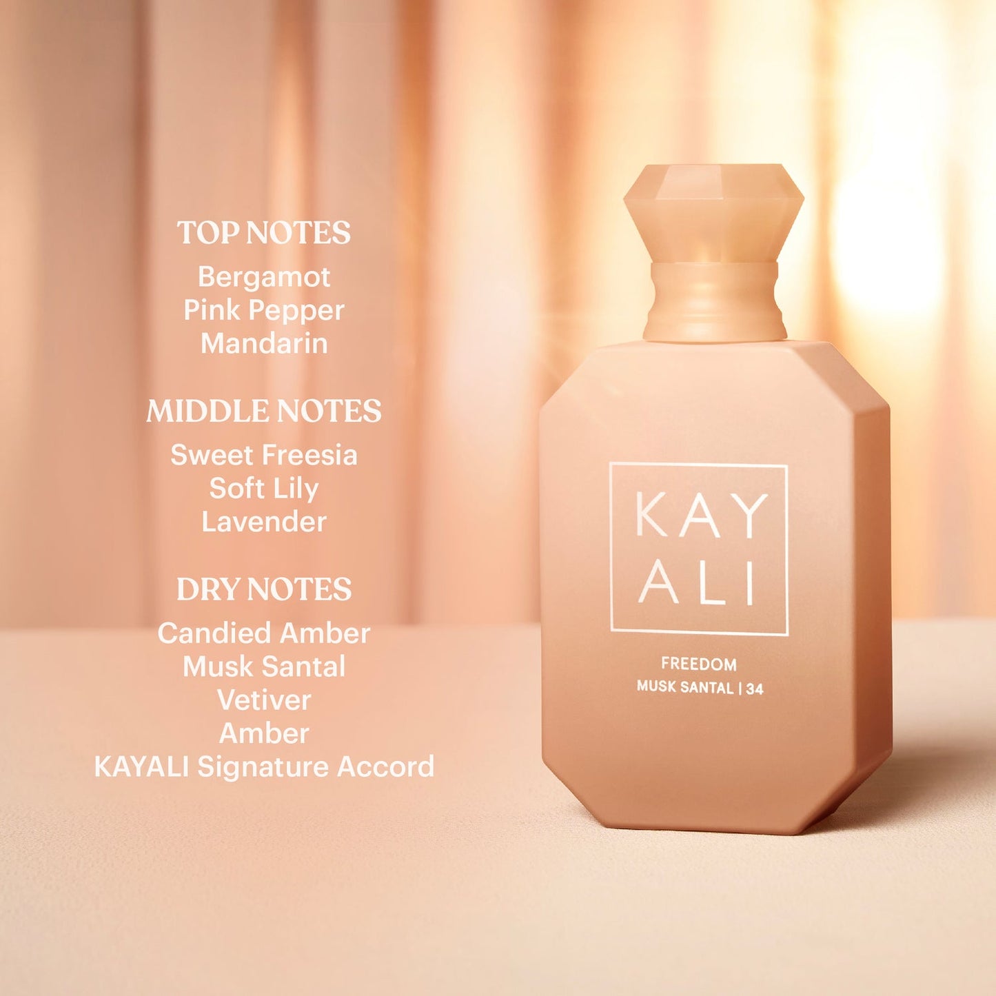 Kayali Freedom Musk Santal 34 - Eau de Parfum decante