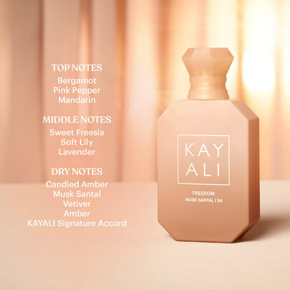 Kayali Freedom Musk Santal 34 - Eau de Parfum decante