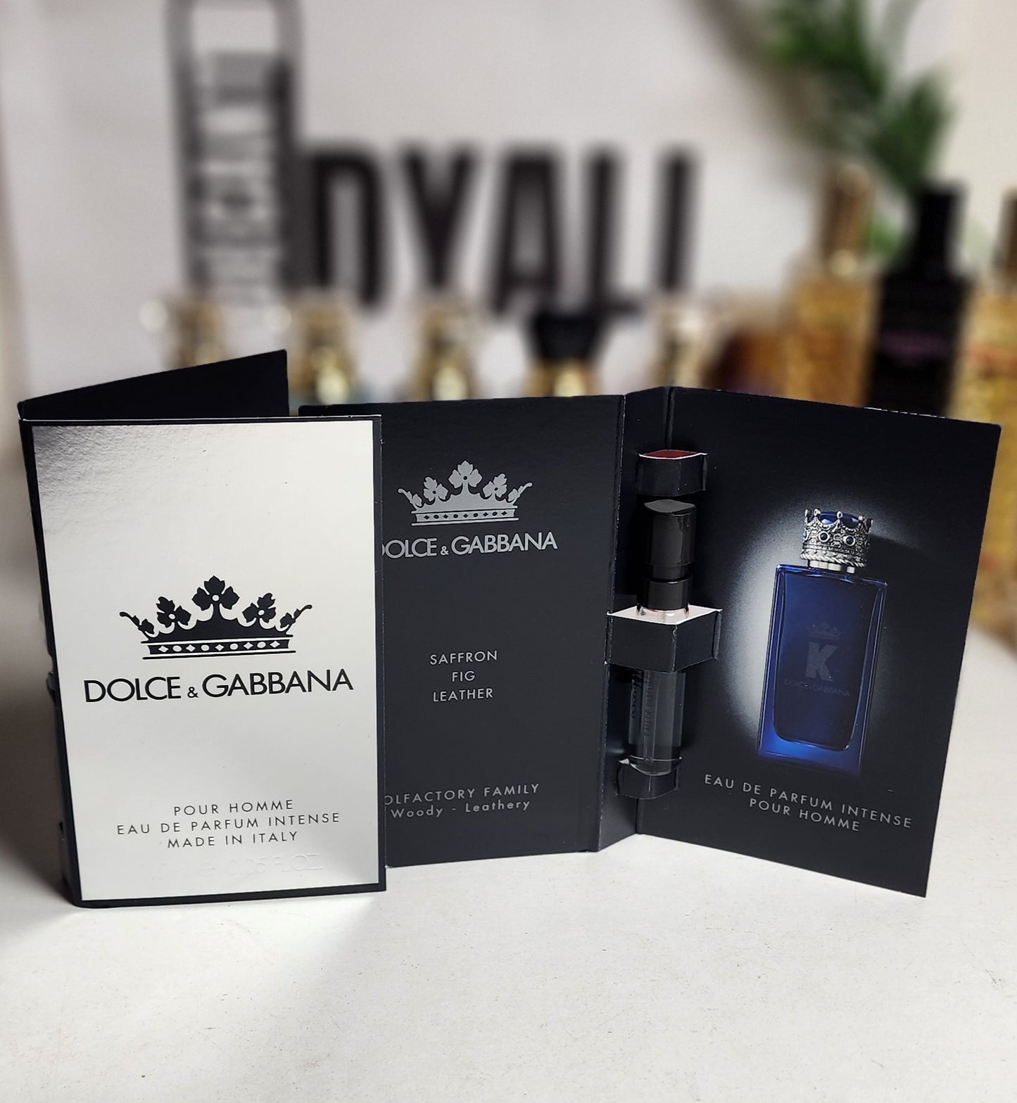 Echantillon Dolce & Gabanna Pour Homme EDP intense