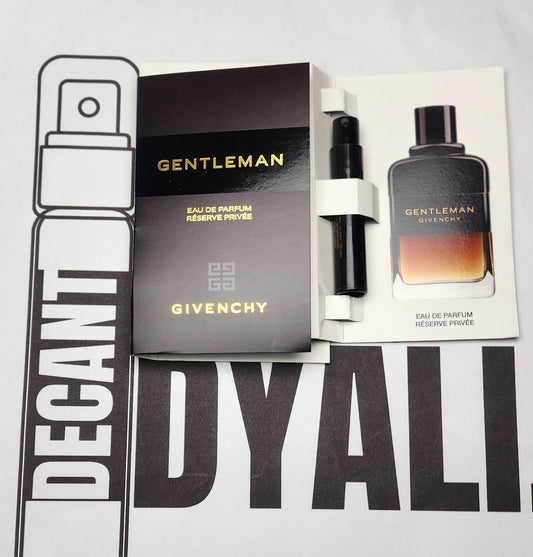 Echantillon Gentlman Rèserve Privèe