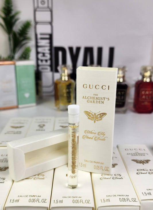 Echantillon Gucci Alchemist's Garden Where My Heart Beats edp 1.5ml