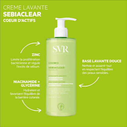 Miniature SVR SEBIACLEAR Crème Lavante 50ml
