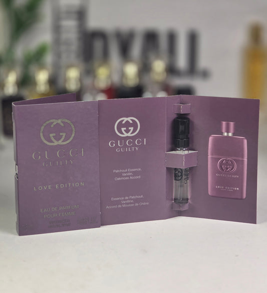 Echantillon Gucci Guilty Love Edition