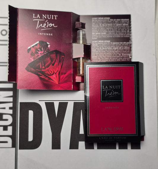 Echantillon La Nuit Tresor Intense Lancome 1.2ml