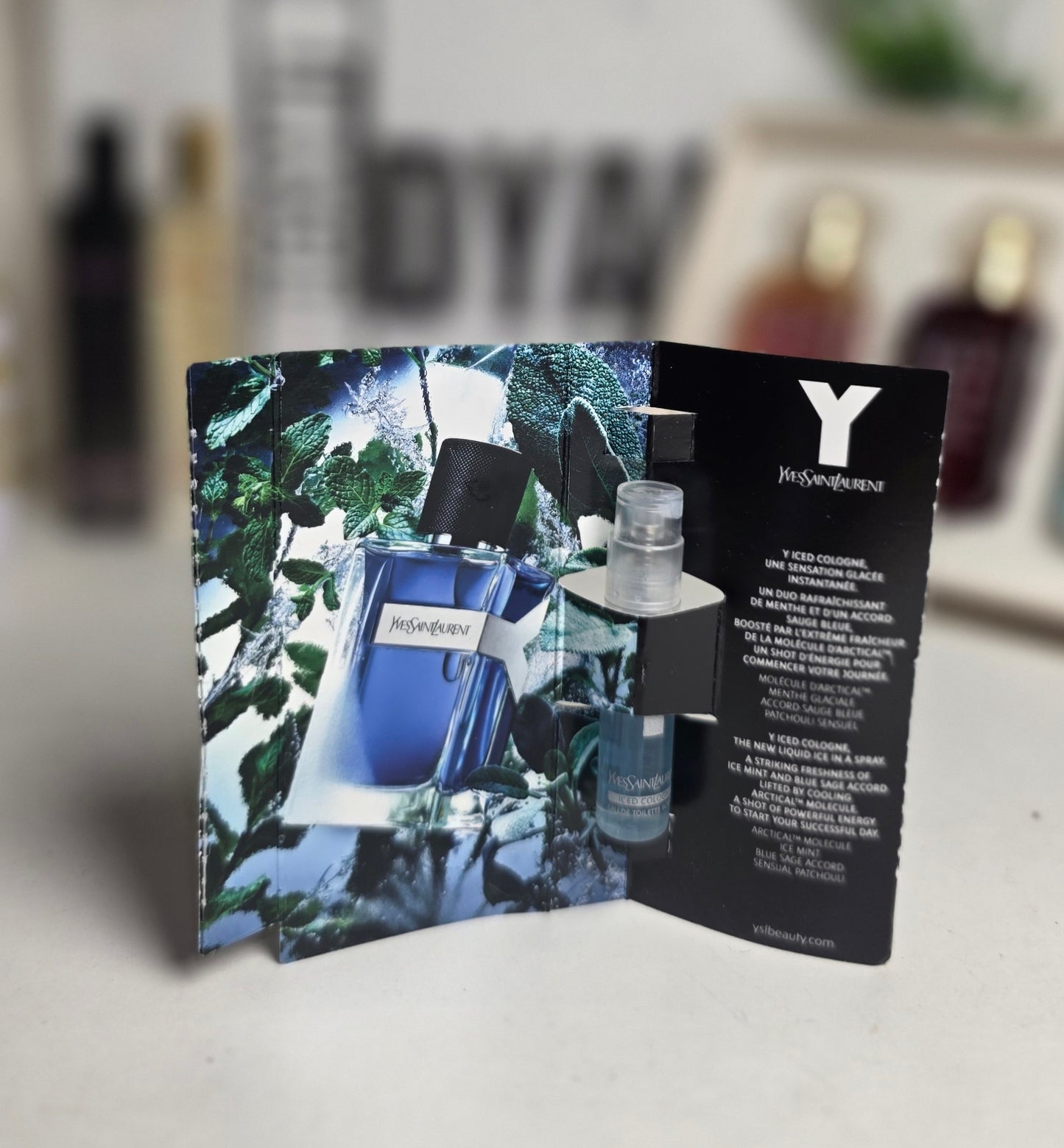 Echantillon Yves Saint Laurent Y Iced Cologne