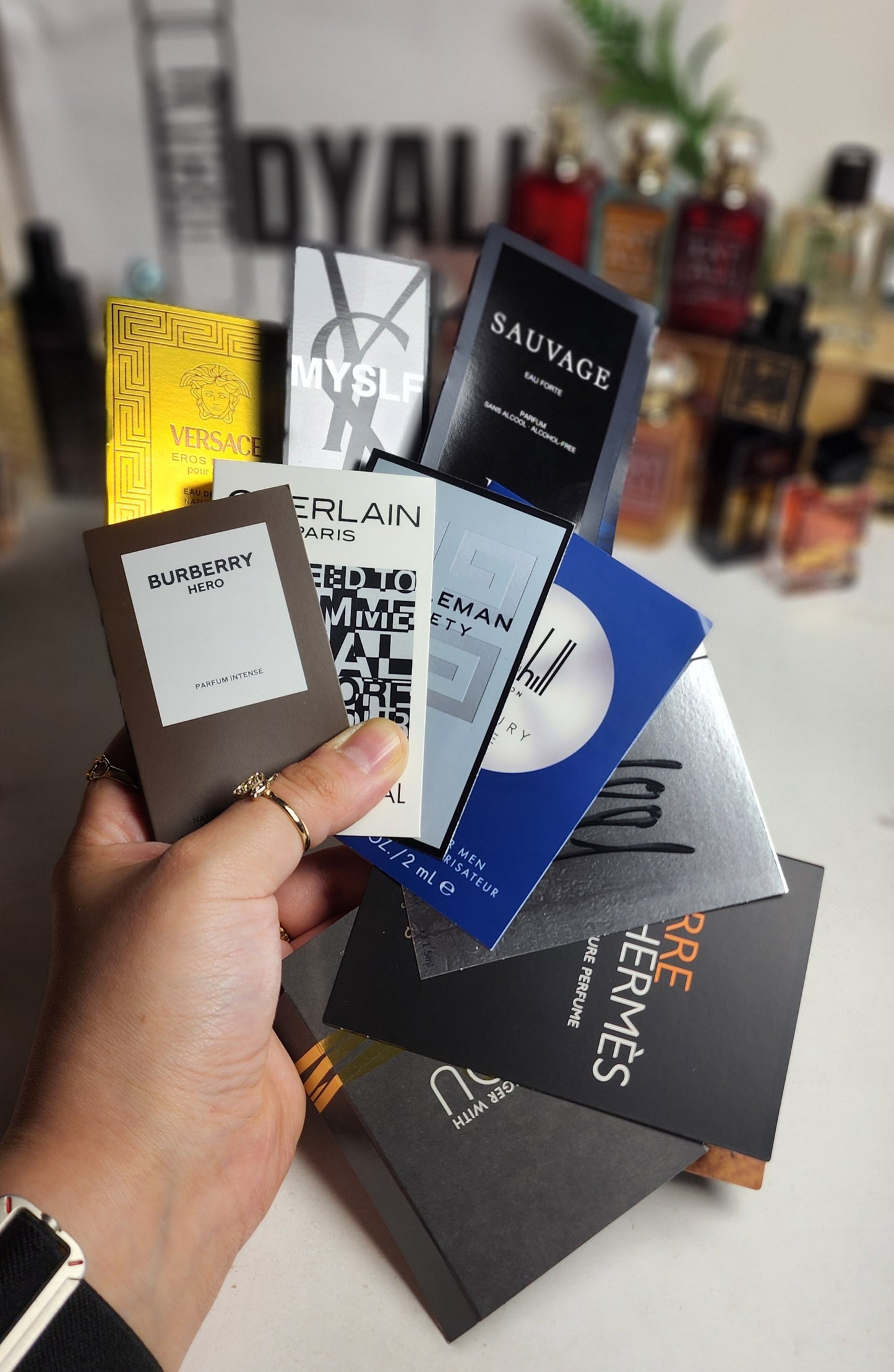 .Pack 10 Echantillons pour Homme 100% Original