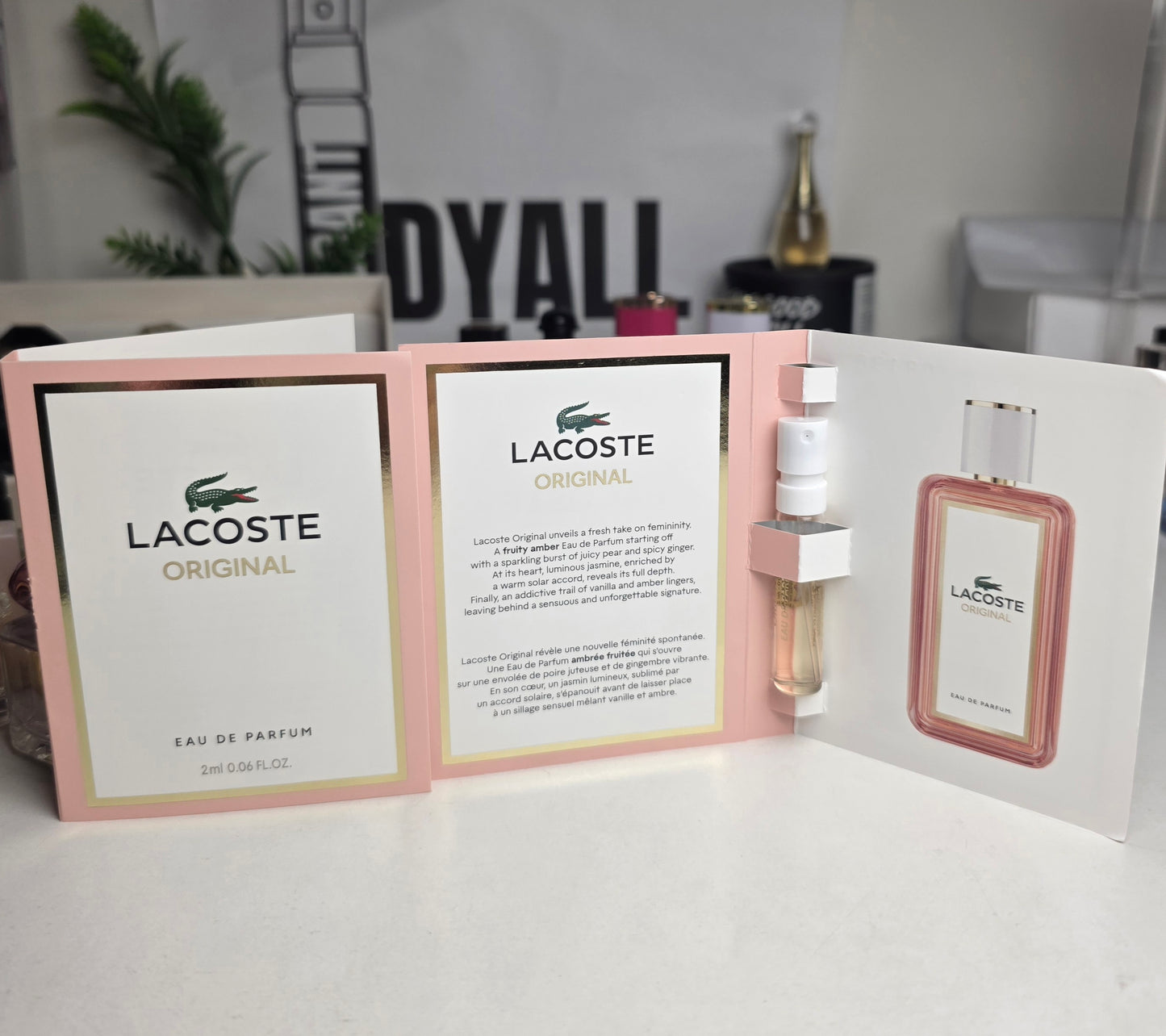 Echantillon Lacoste Original EDP 2ml