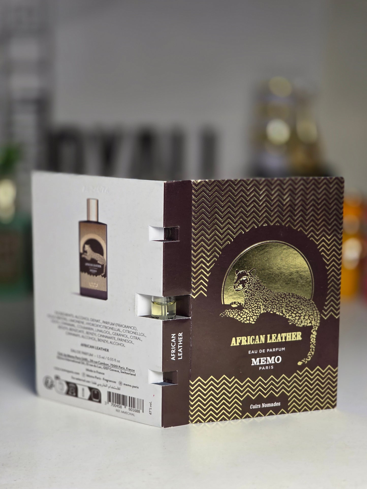 Echantillon Niche Memo African Leather 2ml