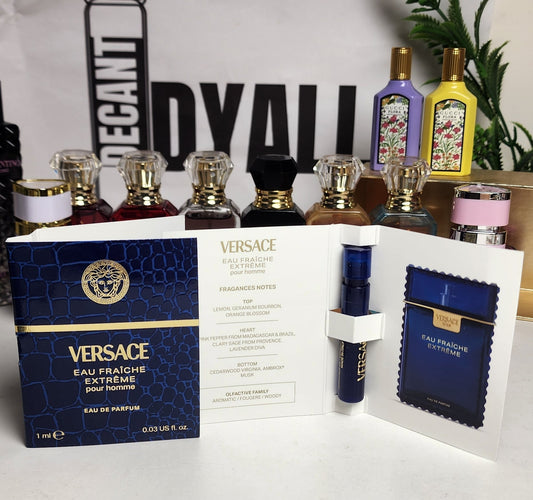 Echantillon Versace Eau Fraiche Extrème pour homme EDP