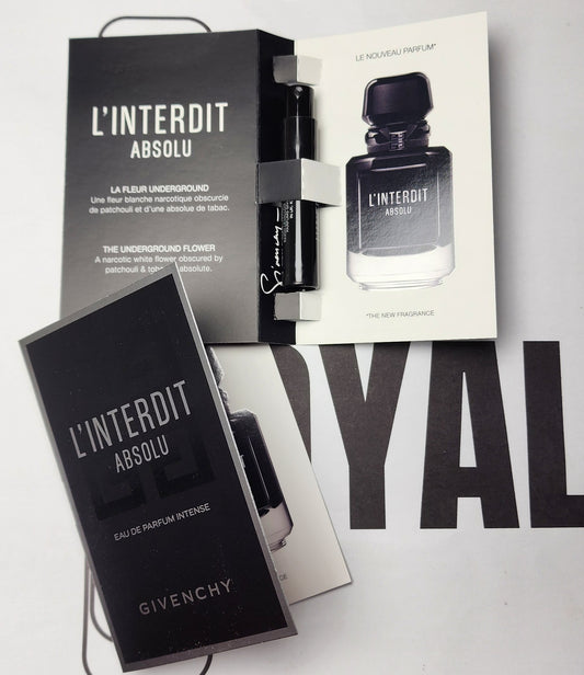 Echantillon L'interdit Absolu Femme