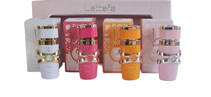 Pack 4 Miniatures Yara Lattafa 5mlx4