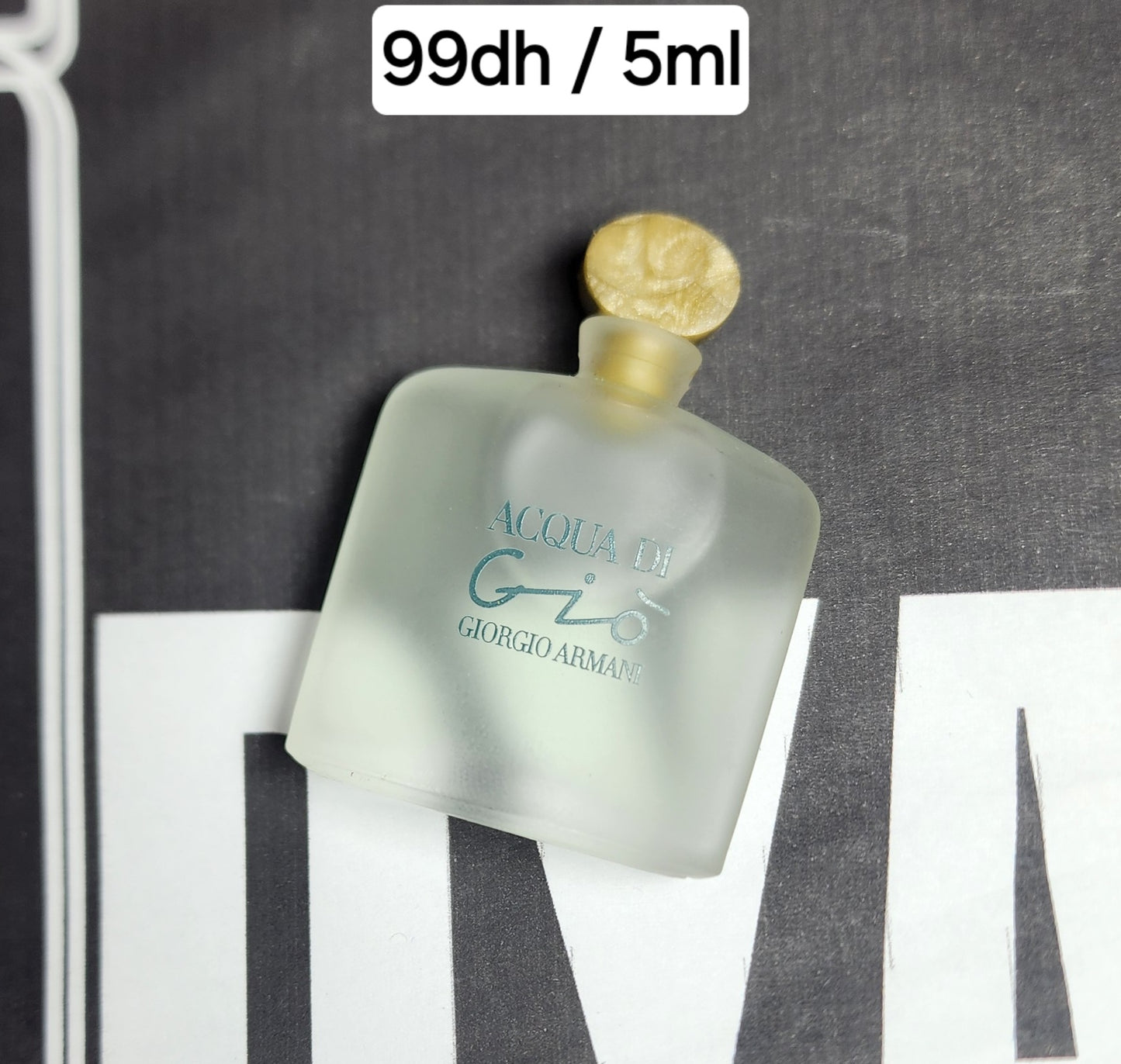 Miniature Aqua Di Gio Armani 5ml Femme