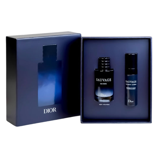 Minicoffret Christian Dior Sauvage Eau Forte pour Homme Mini Set Parfum Water-Based 10ml + The Serum 5ml