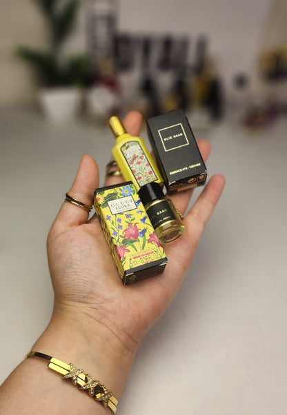 .Pack 2 Miniatures Gucci + Elie Saab