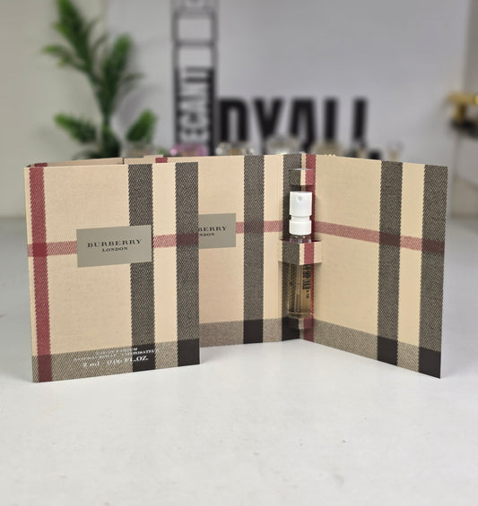 Echantillon Burberry eau de parfum 2ml