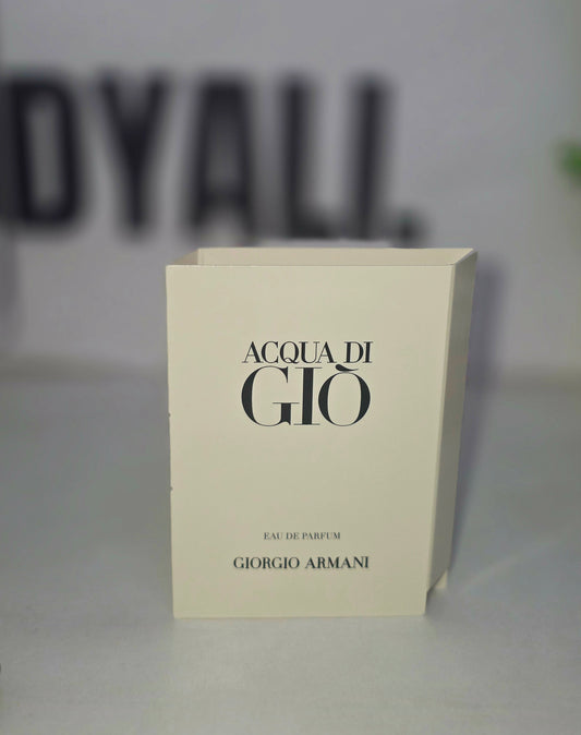 Echantillon Acqua Di Gio Eau De Parfum