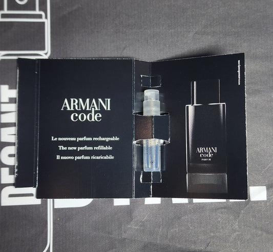 Echantillon Armani Code Homme