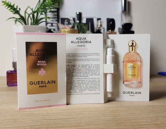 Echantillon Guerlain Aqua Allegoria Rosa Rossa