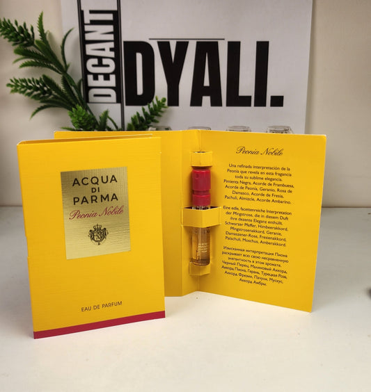 Echantillon Acqua Di Parma Peonia Nobile