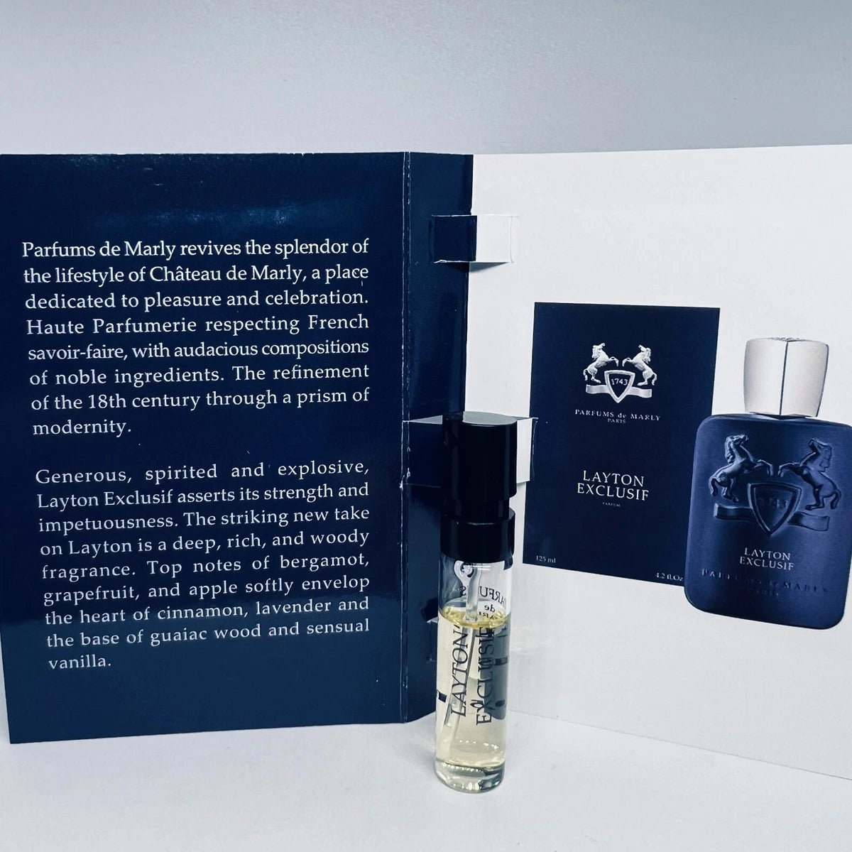 Echantillon Parfums De Marly Layton Exclusif Eau de Parfum 1.5ml