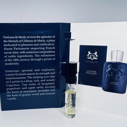 Echantillon Parfums De Marly Layton Exclusif Eau de Parfum 1.5ml
