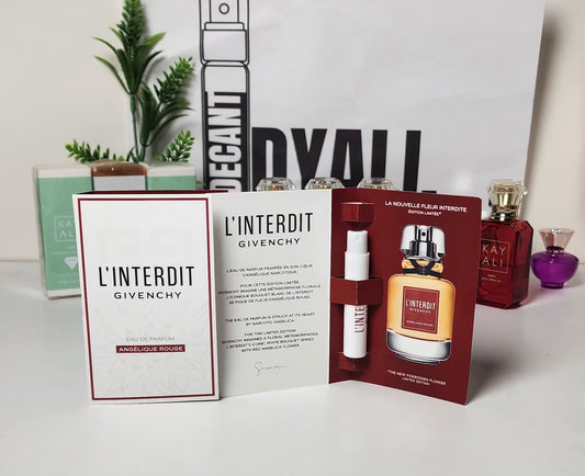 Echantillon L'interdit Eau de Parfum Angèlique Rouge