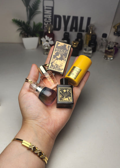 .Pack 3 Miniatures Gucci + Ester Lauder + Acqua Di Parma