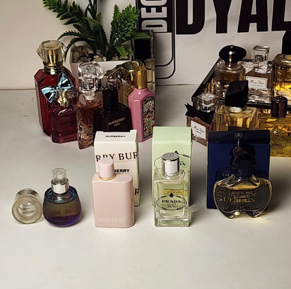 .Pack 4 Miniatures Burberry Her + Guerlain + Ester Lauder + Prada