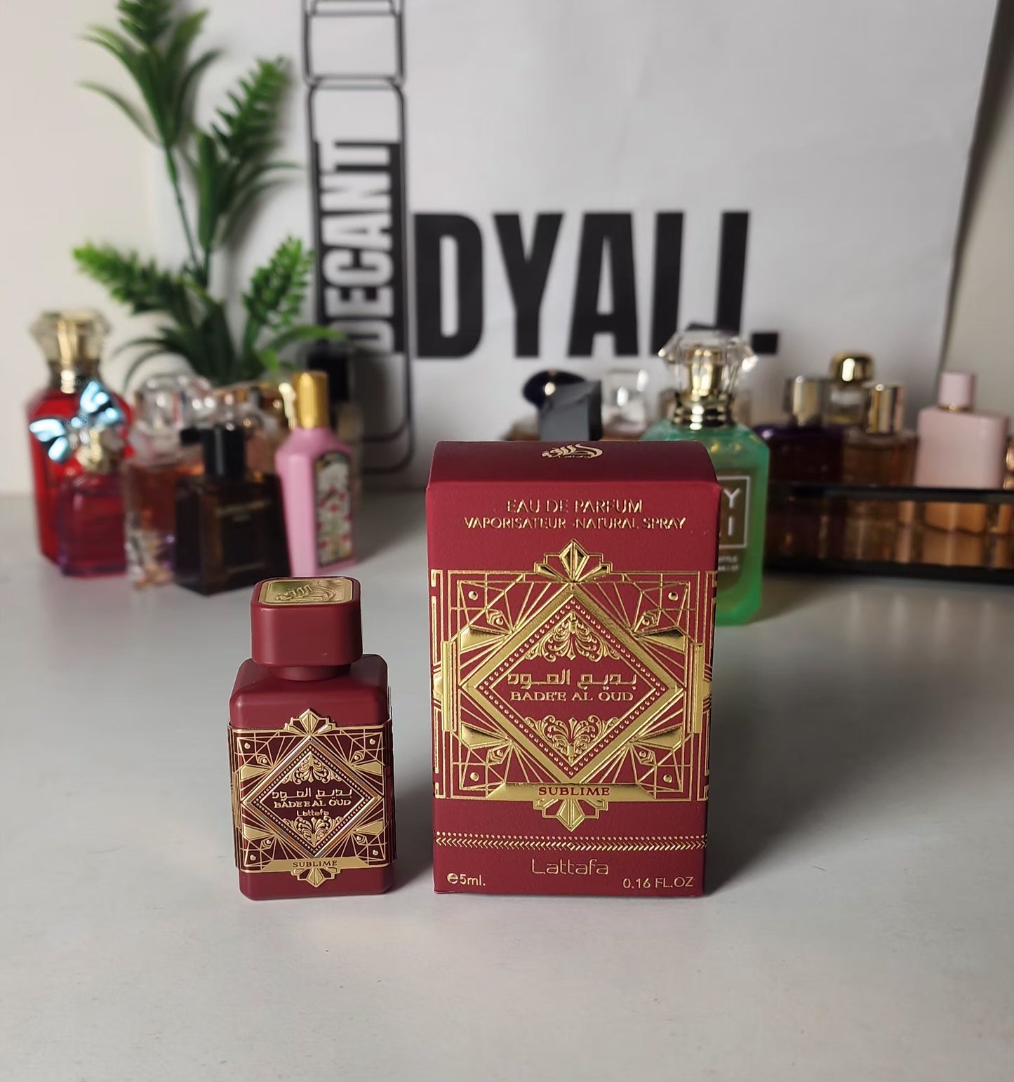 Miniature Badee Al Oud Sublime Lattafa