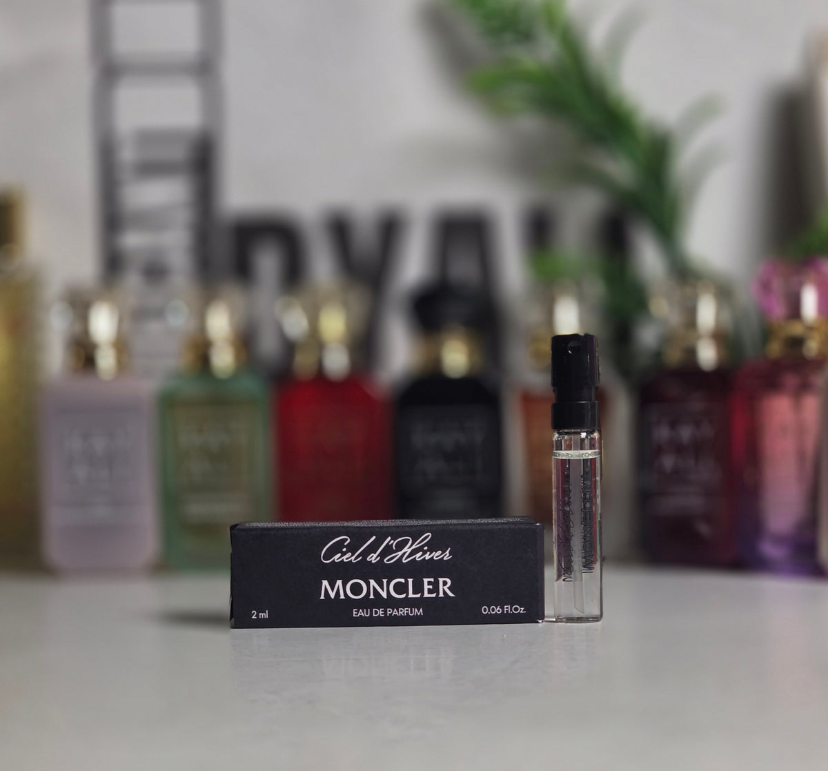 Echantillon MONCLER ciel d'hiver Eau de Parfum unisex 2ml
