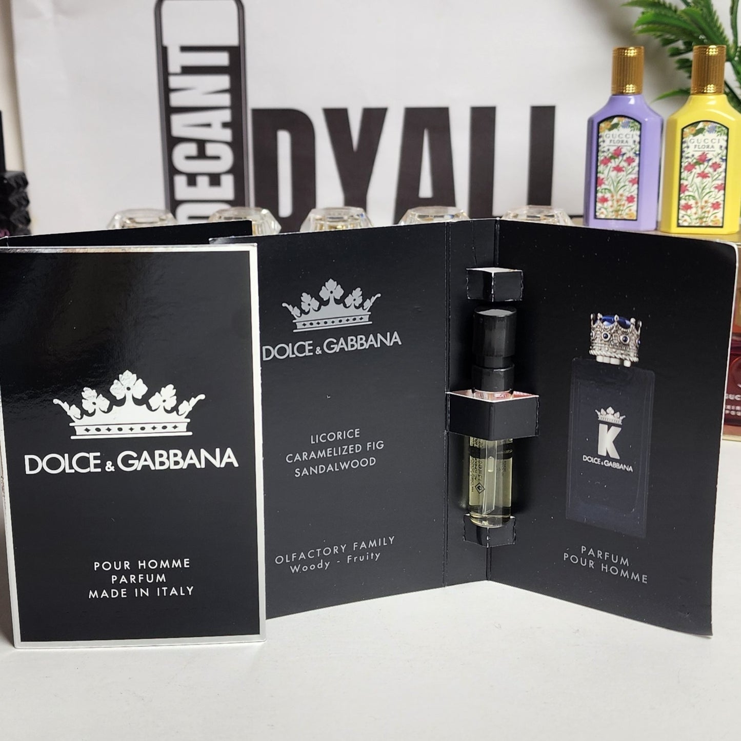Echantillon Dolce and Gabbana Le Parfum pour Homme