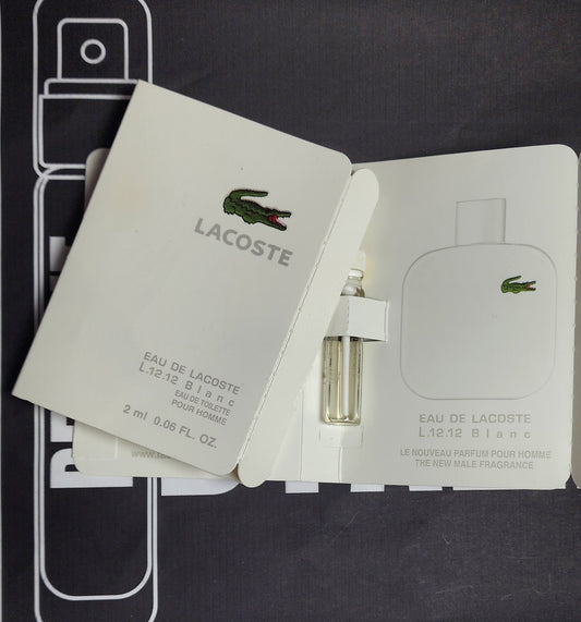 Echantillon Lacoste Blanc 2ml