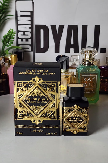 Miniature Badee Al Oud Our For Glory Lattafa