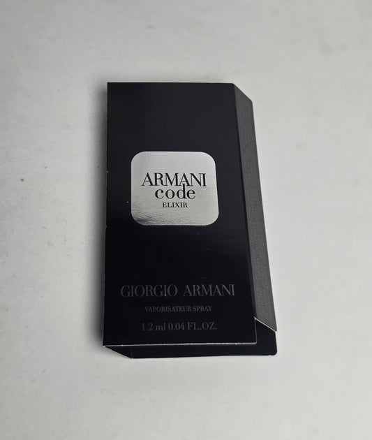 Echantillon Armani Code Elixir