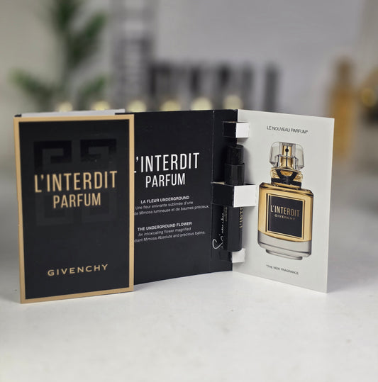 Echantillon L'INTERDIT Le Parfum
