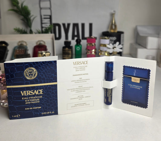 Echantillon Versace Eau Fraiche Extreme pour Homme EDP